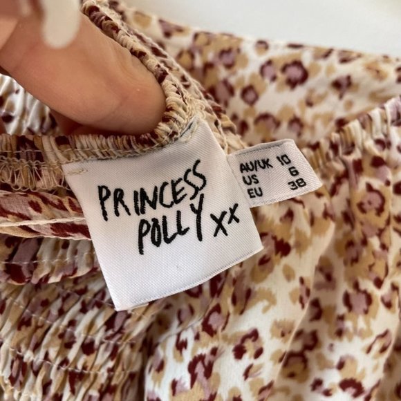 Princess Polly Floral Print Cut-Out Mini Dress - Picture 6 of 7